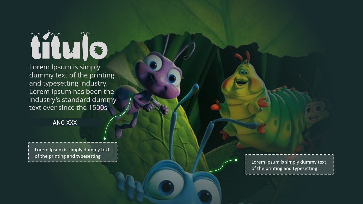 SLIDE VIDA DE INSETO