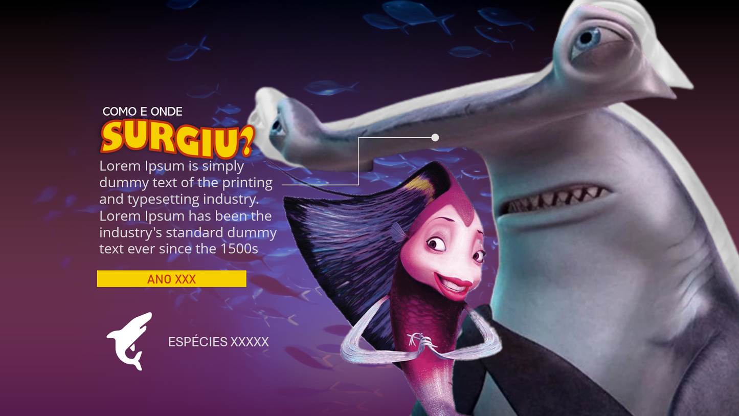 SLIDE DO ESPANTA TUBARÃO