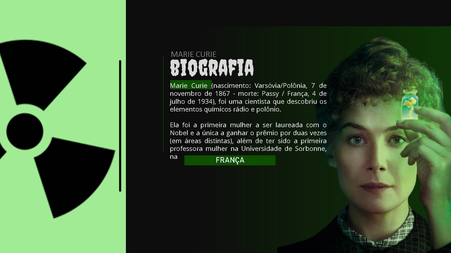 SLIDE QUIMICA MARIE CURIE