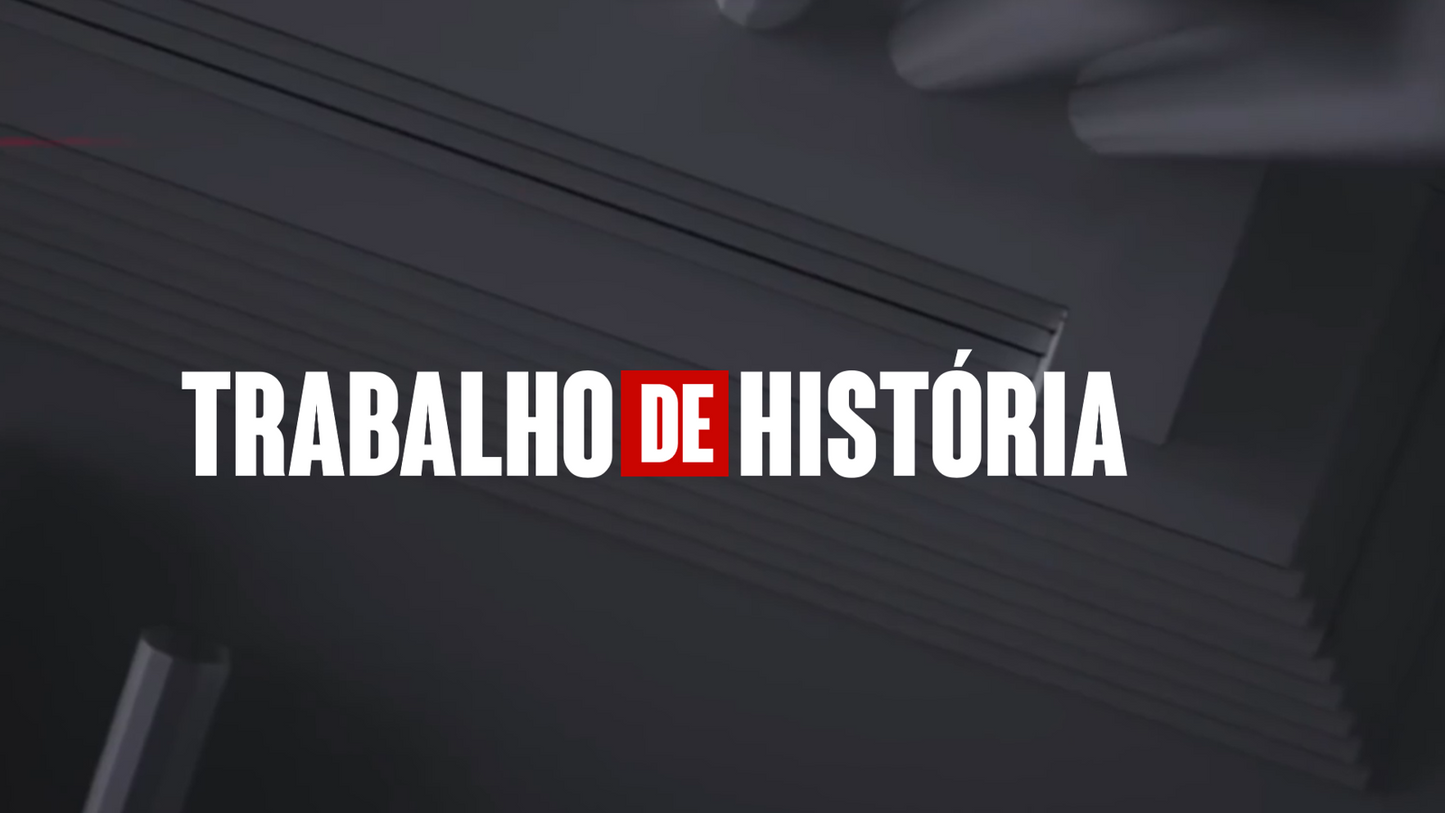 SLIDE DA SERIE LA CASA DE PAPEL