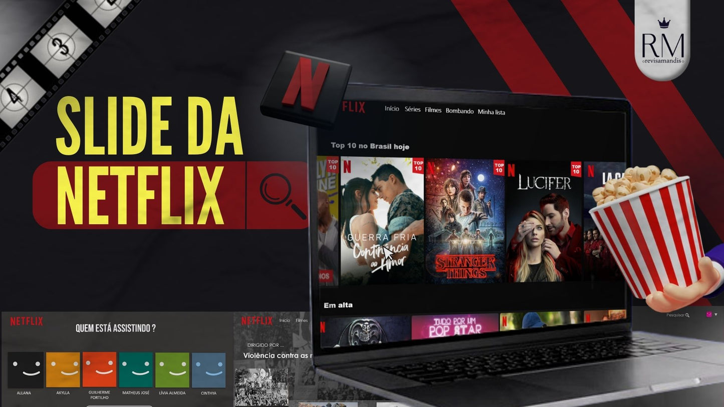 SLIDE DA NETFLIX