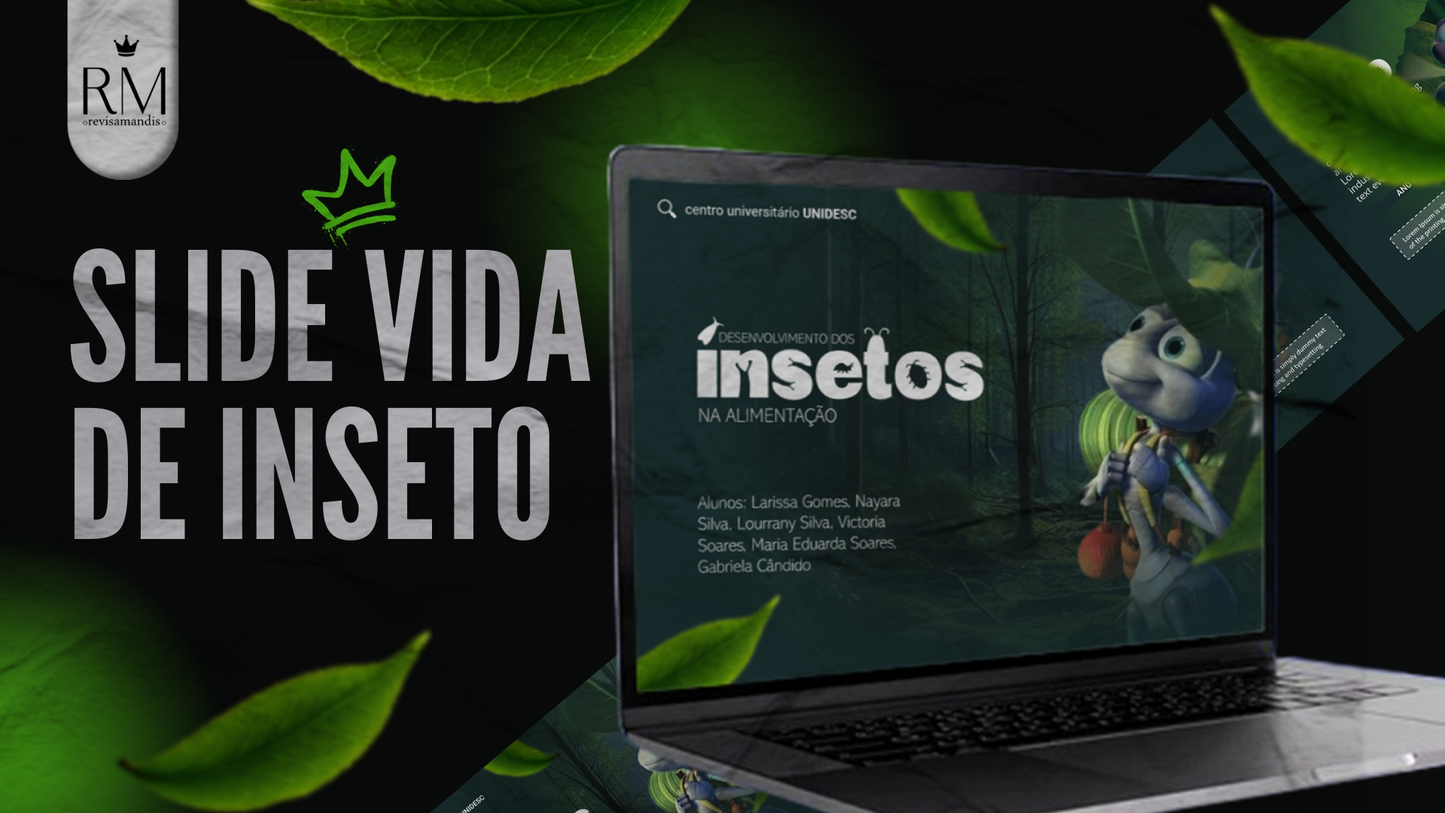 SLIDE VIDA DE INSETO