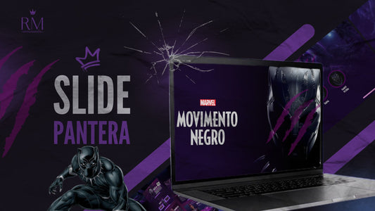 SLIDE DO PANTERA NEGRA (tema: Movimento negro, racismo )