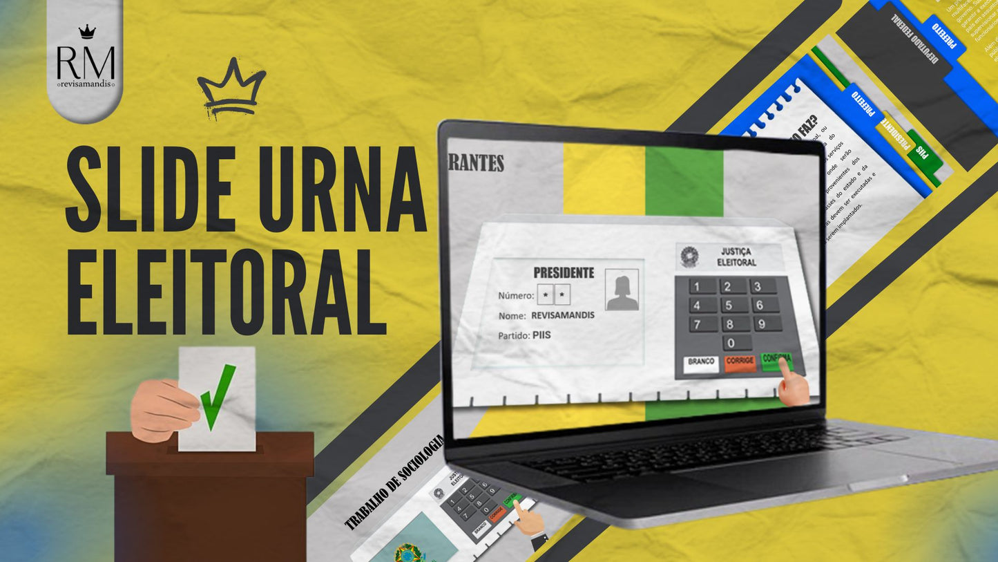 SLIDE URNA ELEITORAL